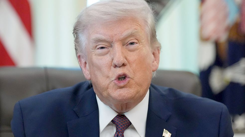 US-Präsident Donald Trump lobt die Nasa-Mission „Artemis 2„ Foto: Alex Brandon