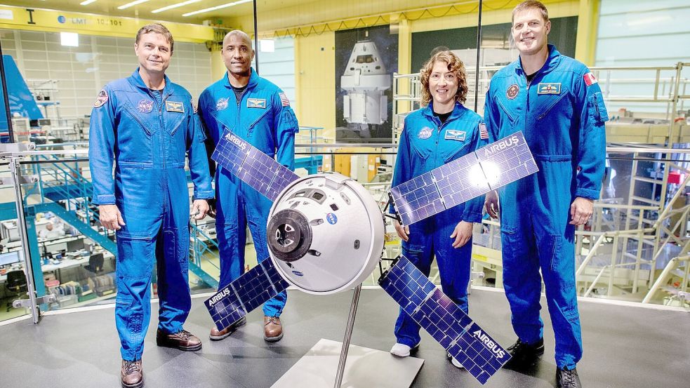 Noch in diesem Jahr sollen mit der Mission wieder Menschen um den Mond fliegen. (Archivfoto) Foto: Hauke-Christian Dittrich