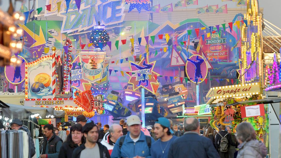 Der Auricher Ostermarkt. Foto: Klaus Ortgies/Archiv