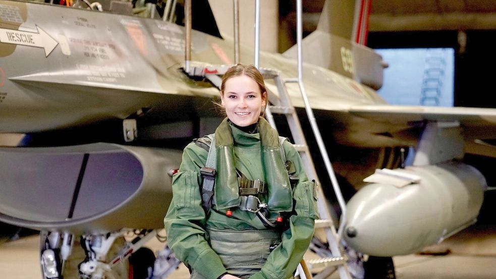 Besuchte schon als 17-Jährige die Luftwaffe und flog im Kampfjet mit: Norwegens Erbprinzessin Ingrid Alexandra. (Archivbild) Foto: Simen Løvberg Sund/The Royal Co