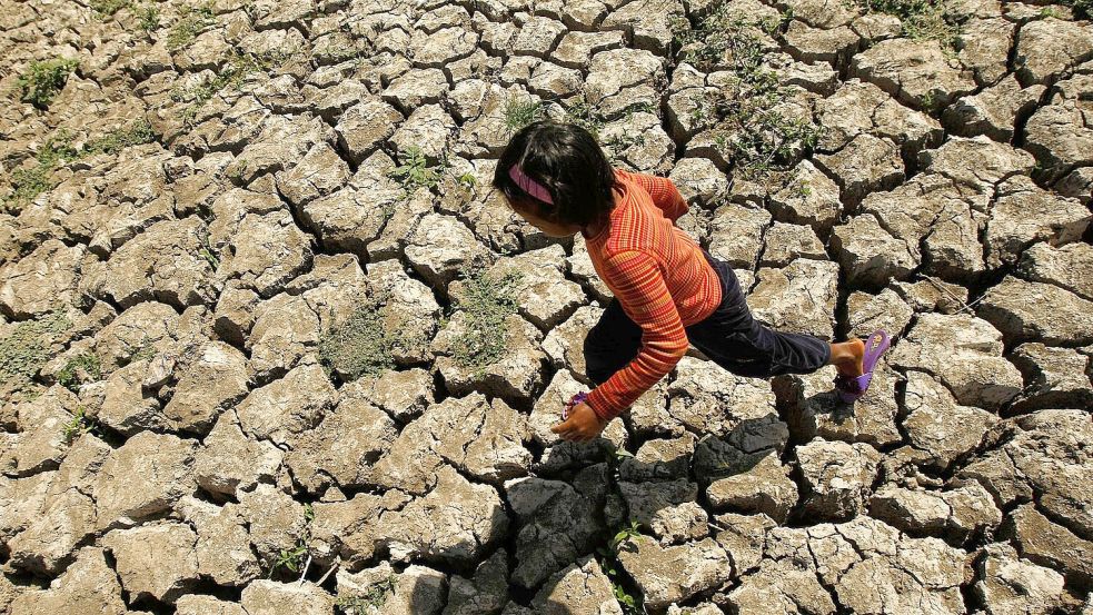 Auf den Philippinen kann ein El Niño zu Dürren führen und Bewässerungskanäle austrocknen lassen. (Archivbild) Foto: Francis R. Malasig/EPA/dpa