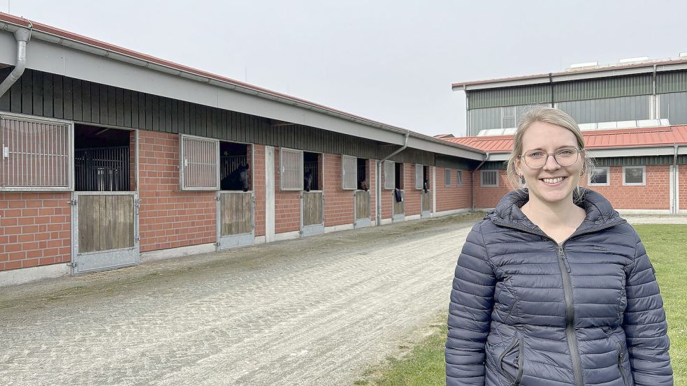 Heike Schröder ist die neue Chefin im RTC Timmel. Seit Anfang März ist die Anlage wieder in Betrieb. Foto: Karin Böhmer