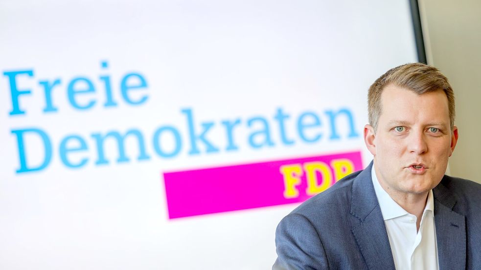 Mitbewerber Henning Höne ist nicht so bekannt wie Kubicki. (Archivbild) Foto: Christoph Reichwein