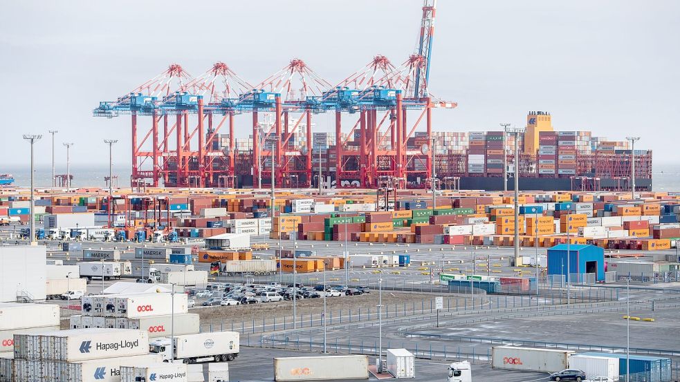 Trotz zahlreicher Probleme bleibt die deutsche Exportwirtschaft optimistisch. Foto: Hauke-Christian Dittrich