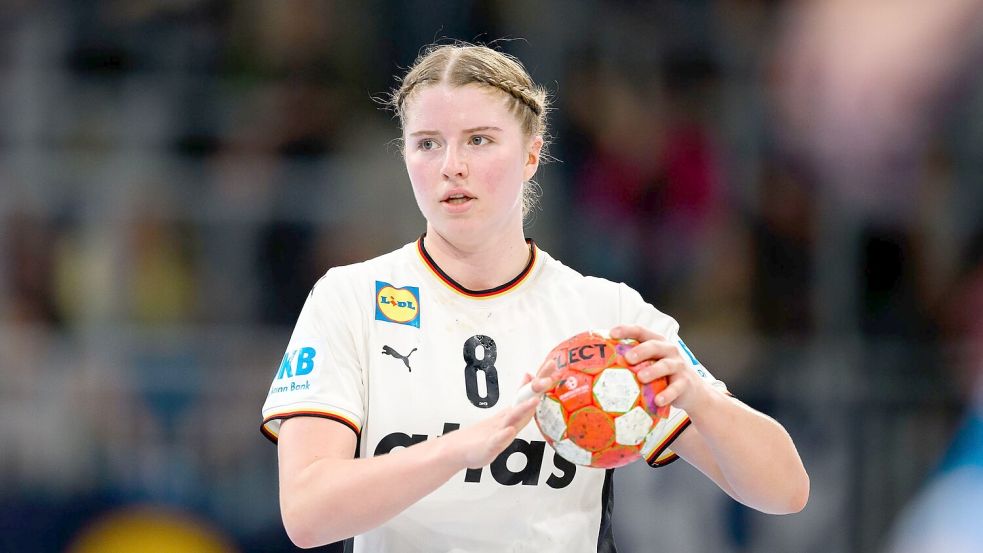 Nina Engel war beim Sieg gegen Nordmazedonien eine wichtige Stütze (Archivbild). Foto: Marco Wolf