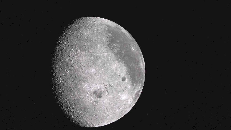 Die „Artemis 2“-Crew ist um den Mond herum geflogen. Foto: Uncredited