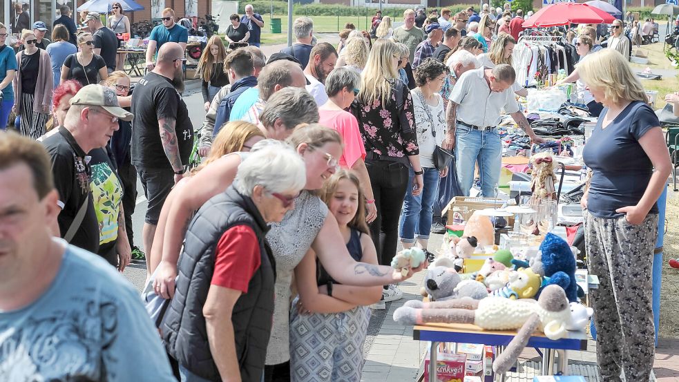 In Südbrookmerland ist wieder ein großer Flohmarkt geplant. Foto: Stephan Friedrichs
