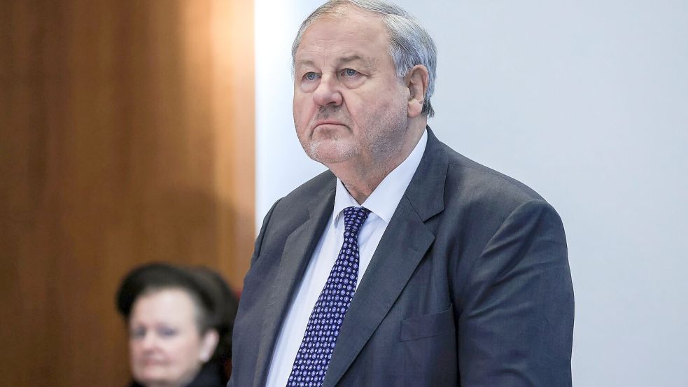 Hanno Berger im Bonner Strafprozess 2022. Foto: Oliver Berg