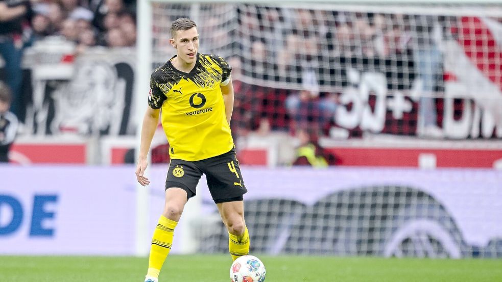 Nico Schlotterbeck hat seinen Vertrag bei Borussia Dortmund verlängert. (Archivbild) Foto: Harry Langer