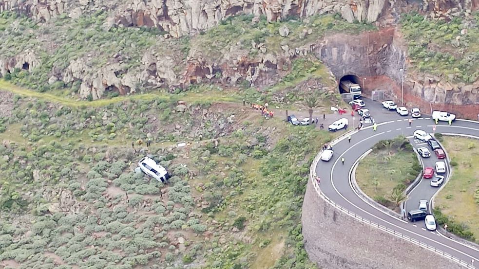 Die Ursache des Unfalls blieb vorerst unbekannt. Foto: Cecoes 112/Europapress/dpa