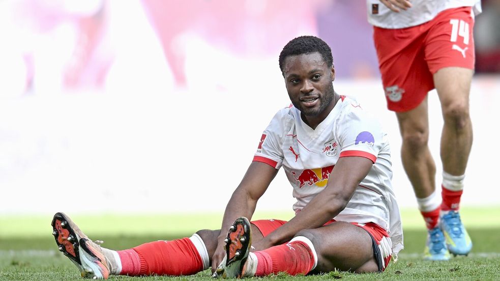 Ridle Baku nach einer verpassten Torchance. Foto: David Hammersen