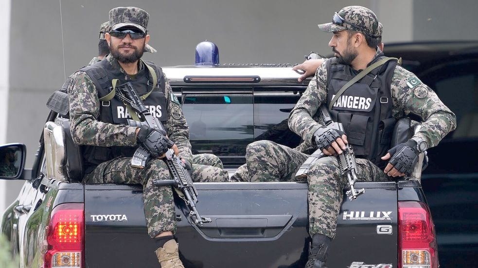 Die Sicherheitsvorkehrungen für die Gespräche in der pakistanischen Hauptstadt sind hoch. Foto: Anjum Naveed
