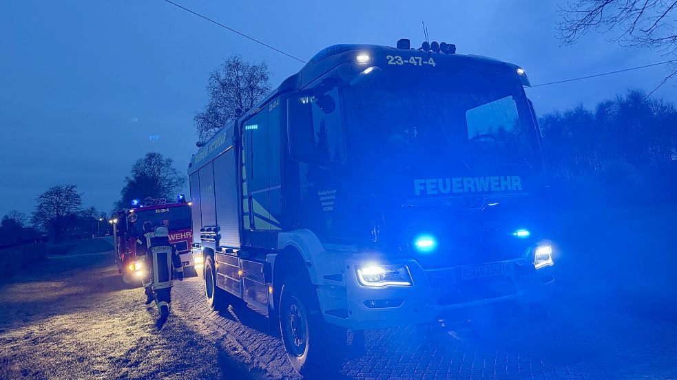 Die Feuerwehr war erneut am Moorweg im Einsatz. Foto: Feuerwehr