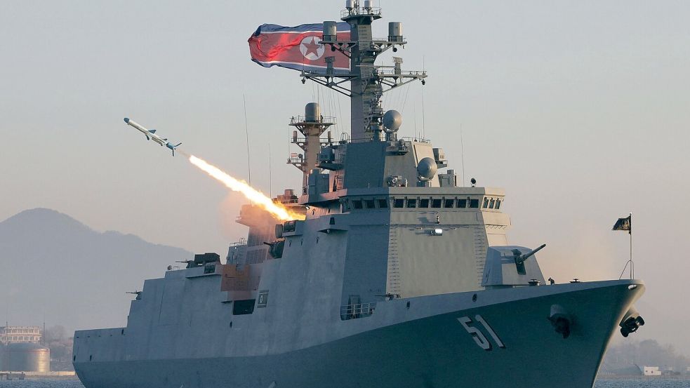Nordkorea hat erneut Raketen getestet. Foto: Uncredited/KCNA/KNS/dpa