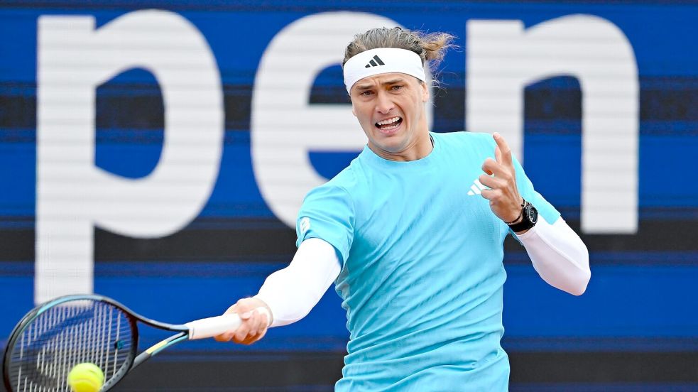 Alexander Zverev ist als Titelverteidiger in das ATP-Turnier von München gegangen. Foto: Sven Hoppe