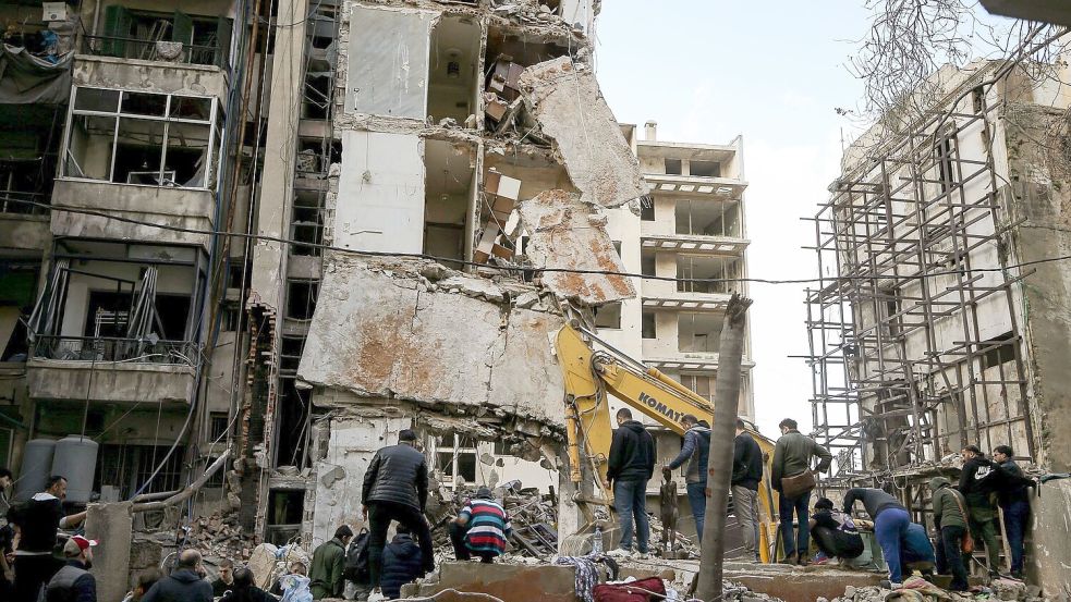 Der militärische Schlagabtausch zwischen Israels Armee und der proiranischen libanesischen Hisbollah . Foto: Marwan Naamani/dpa