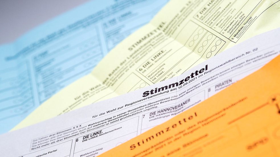 Am 13. September wird in Niedersachsen gewählt. Unter anderem geht es dann um die neuen Gemeinderäte. Foto: Julian Stratenschulte/DPA