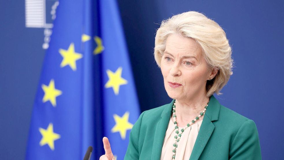 EU-Kommissionspräsidentin Ursula von der Leyen ruft Deutschland und andere Mitgliedstaaten zur Nutzung der App auf. Foto: Omar Havana