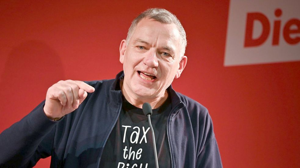 Jan van Aken hat seinen Rückzug vom Parteivorsitz angekündigt. (Archivbild) Foto: Katharina Kausche/dpa