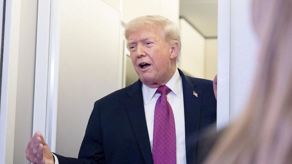 US-Präsident Trump rechnet rasch mit einem Iran-Abkommen - verkündete aber schon zu früheren Zeitpunkten angeblich bevorstehende Erfolge. Foto: Alex Brandon