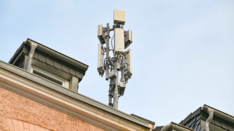 Einer von zehntausenden Mobilfunk-Standorten in Deutschland. Foto: Wolf von Dewitz/dpa