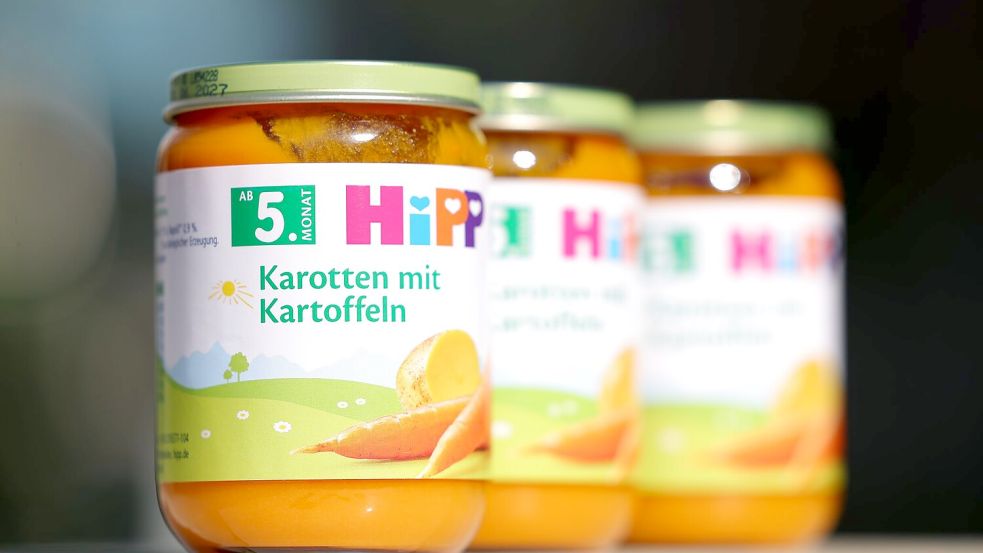 Die Polizei in Österreich sucht nach einem möglicherweise mit Gift verseuchten zweiten Glas mit Babynahrung. (Symbolbild) Foto: Tobias Steinmaurer