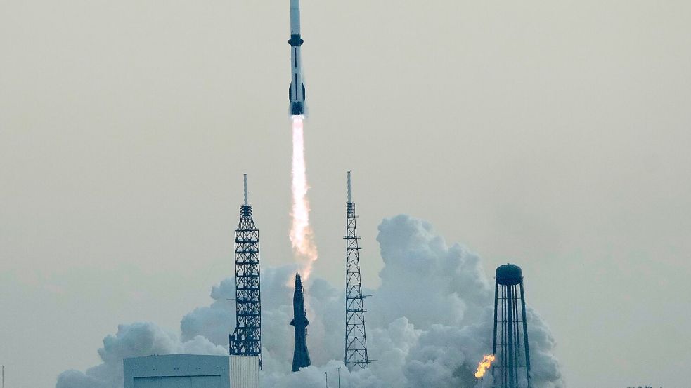 Vieles lief wie geplant bei dem Start - aber eine wichtige Sache nicht. Foto: John Raoux