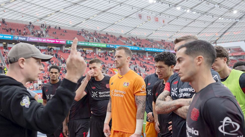 Die Leverkusener wissen, worum es geht. (Archivbild) Foto: Rolf Vennenbernd