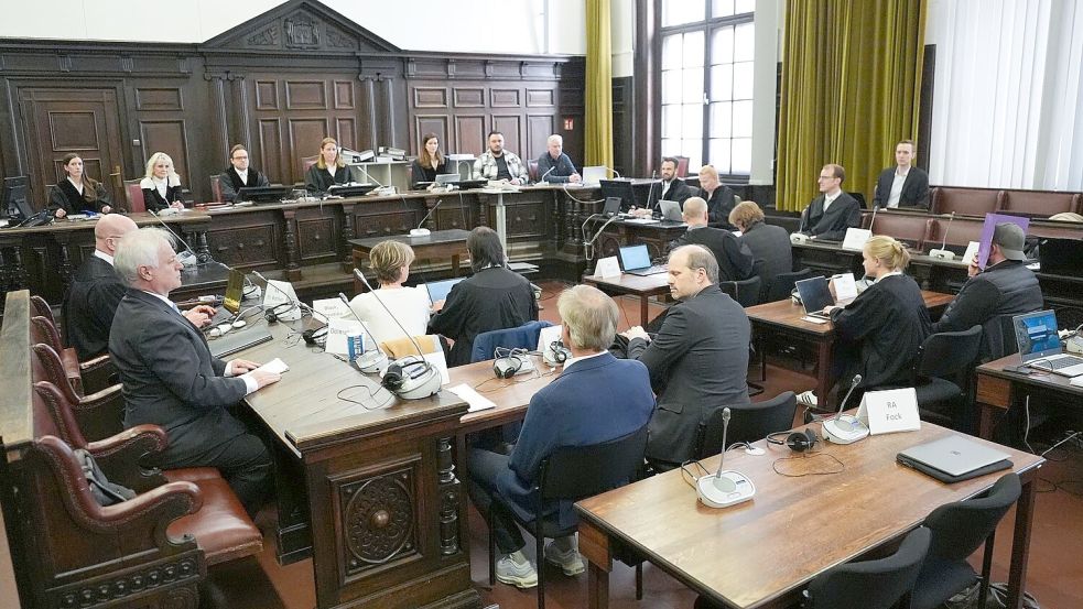 Die Hauptermittlungsführerin der Polizei beantwortete im Gericht Fragen. Foto: Marcus Brandt