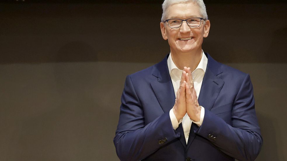 Tim Cook macht seinen Posten als Apple-CEO frei. Der Nachfolger steht bereits fest. Foto: dpa/LaPresse via ZUMA Press/Alessandro Garofalo
