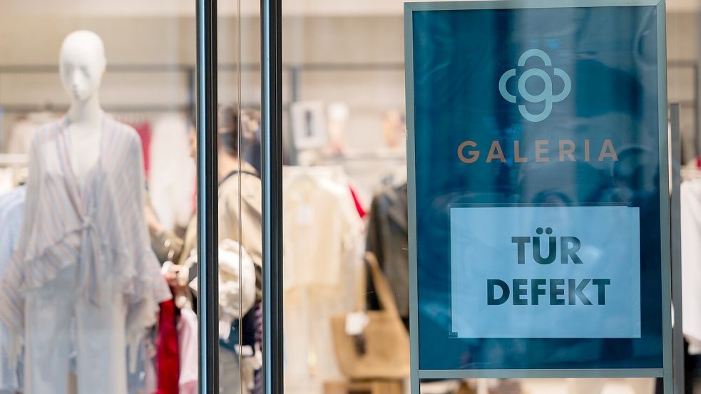 Galeria-Chef Hellenbock räumt Schwankungen der Liquidität ein. Foto: Rolf Vennenbernd