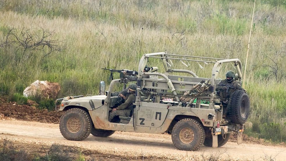 Israelische Soldaten im Südlibanon. (Archivbild) Foto: Ariel Schalit
