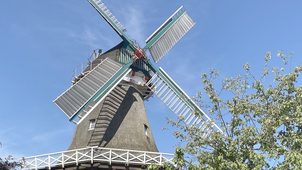 Die Mühle in Wiegboldsbur. Foto: Holger Janssen