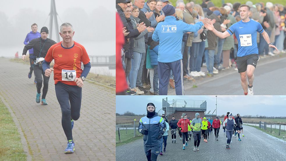 Folkert Redenius, Maik Frobel und Marco Dierich freuen sich auf den Ossiloop. Fotos: Weers, Ortgies und Hellmers