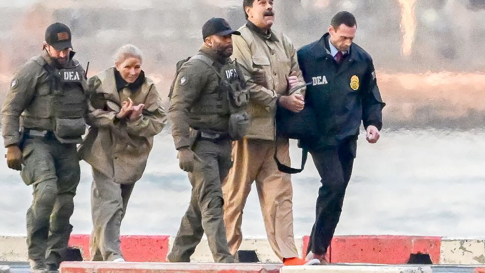 Venezuelas Präsident Nicolás Maduro war Anfang Januar von US-Truppen festgenommen und nach New York gebracht worden. (Archivbild) Foto: Kyle Mazza-Cnp