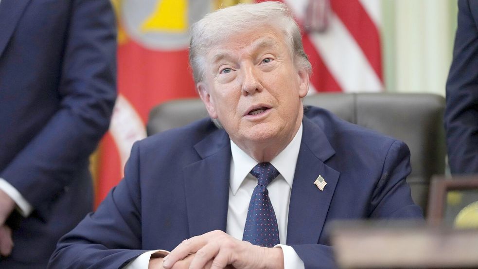 Trump will Waffenruhe im Libanon verlängern. Foto: Mark Schiefelbein