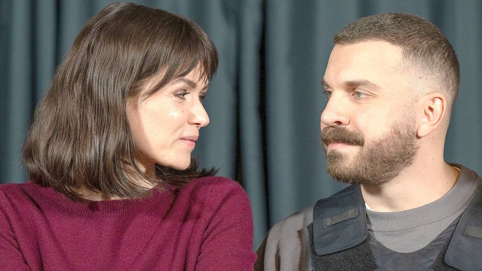 Melika Foroutan und Edin Hasanović spielen das ausgezeichnete Frankfurter „Tatort“-Ermittlerduo. (Archivbild) Foto: Boris Roessler