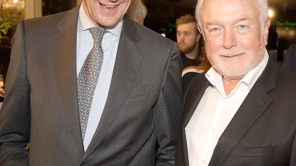 Lange ist’s her: Friedrich Merz und Wolfgang Kubicki Seite an Seite. (Archivbild) Foto: Christian Charisius