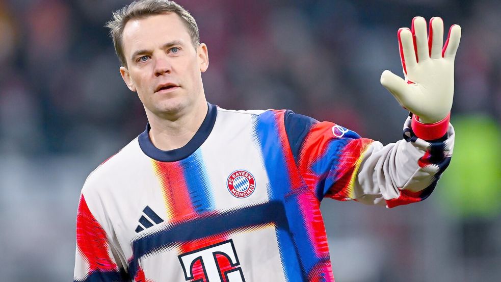Hängt Manuel Neuer noch ein Jahr dran beim FC Bayern? (Archivbild) Foto: Sven Hoppe