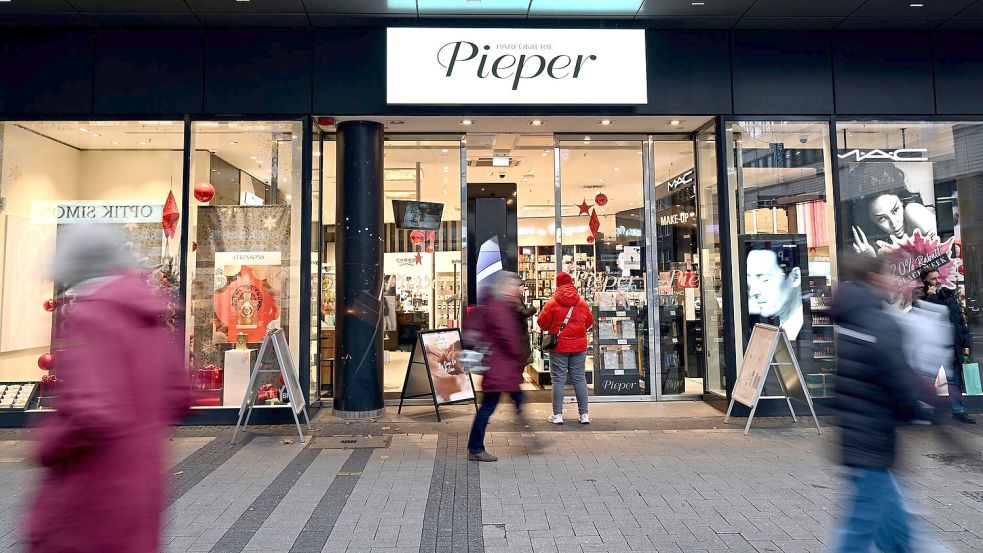 Die Parfümerie Pieper hat mehr als 100 Filialen in Deutschland. Foto: Federico Gambarini