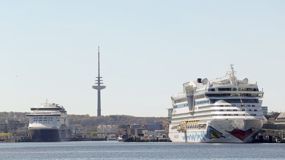 Kiel zählt zu Deutschlands beliebtesten Kreuzfahrthäfen Deutschlands. (Archivbild) Foto: Christian Charisius