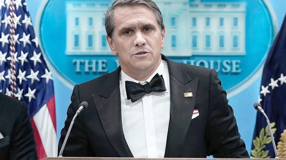 Der amtierende Justizminister Todd Blanche hat das Sicherheitskonzept der Veranstaltung verteidigt. Foto: Jose Luis Magana