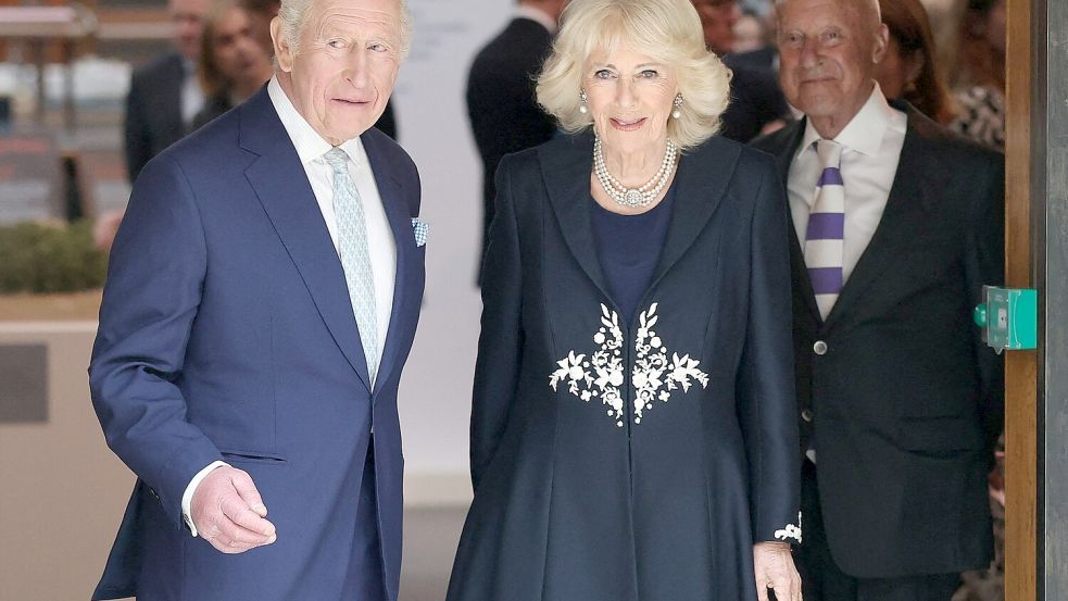 Die Reisepläne für die USA von König Charles und Königin Camilla wurden nach dem Vorfall beim Korrespondentendinner in Washington überprüft. (Archivbild) Foto: Toby Melville