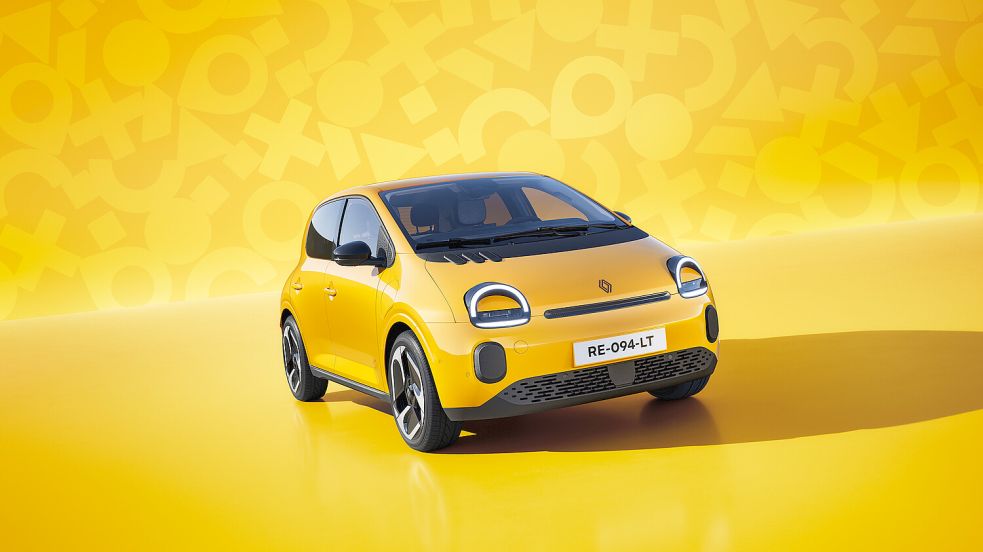 Der knuffige Renault TWINGO überzeugt durch modernste E-Technik. Fotos: Renault