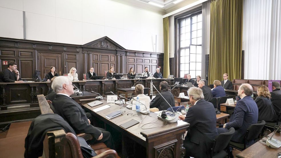 Es ist bereits der 46. Verhandlungstag im Block-Prozess. Foto: Christian Charisius