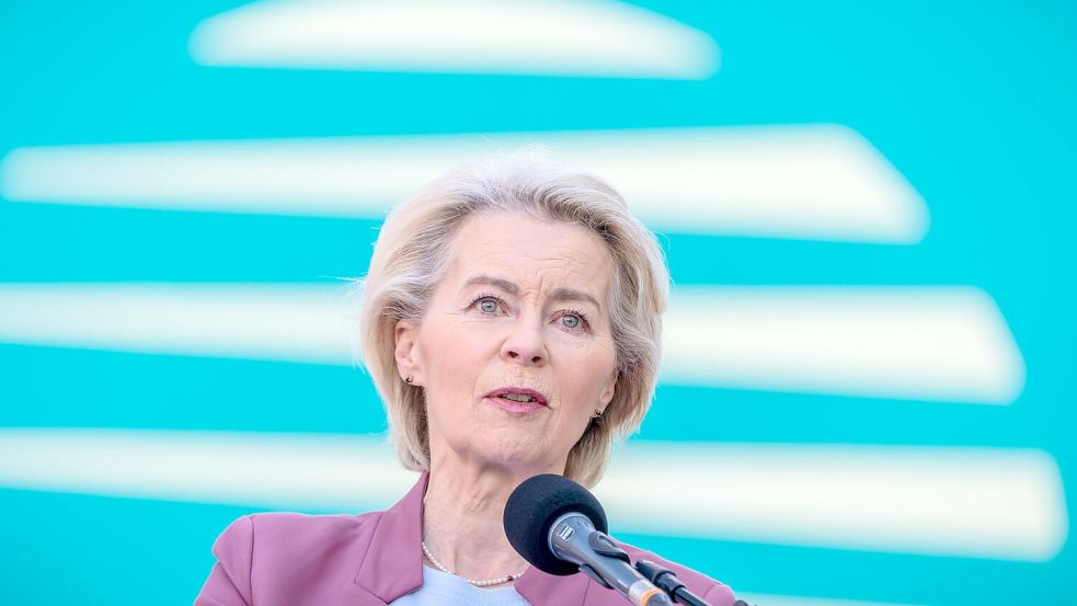 Auch von der Leyen äußert sich mit Blick auf die Reformagenda. Foto: Michael Kappeler/dpa