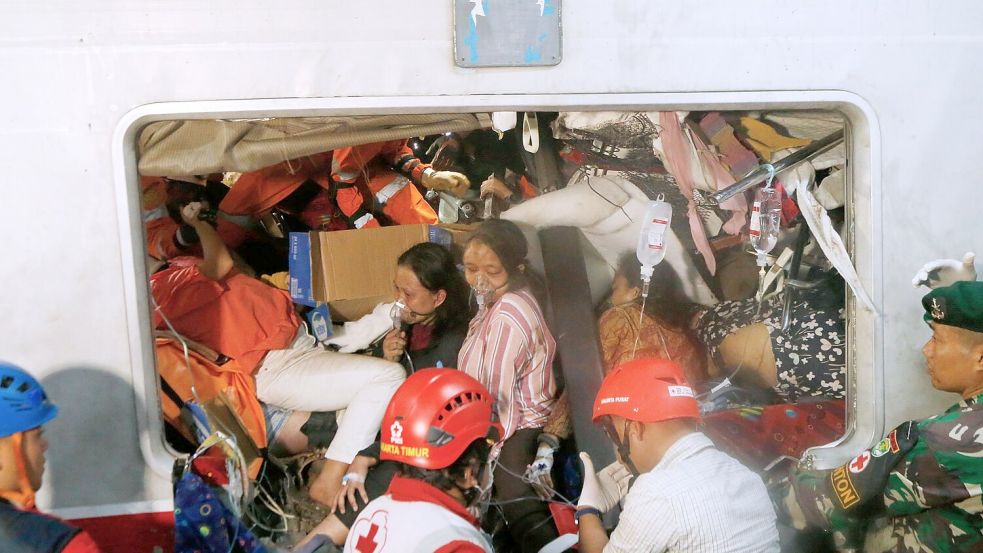 Laut einer Sprecherin der staatlichen Bahngesellschaft KAI sind unter den Opfern ausnahmslos Frauen. Foto: Uncredited
