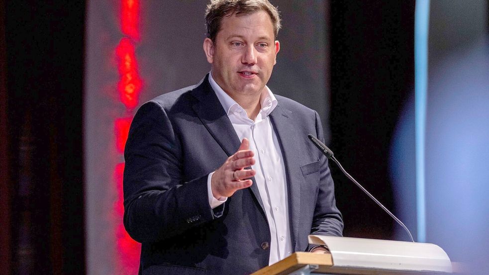 Lars Klingbeil hat in Bielefeld bestätigt, dass es bei Gesprächen mit der CDU sehr laut wurde. Foto: David Inderlied
