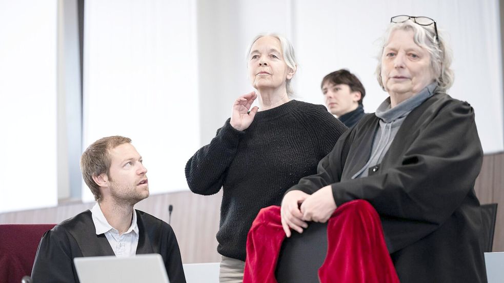 Im Prozess gegen die ehemalige RAF-Terroristin Klette wegen Raubüberfällen haben die Plädoyers begonnen. Foto: Sina Schuldt