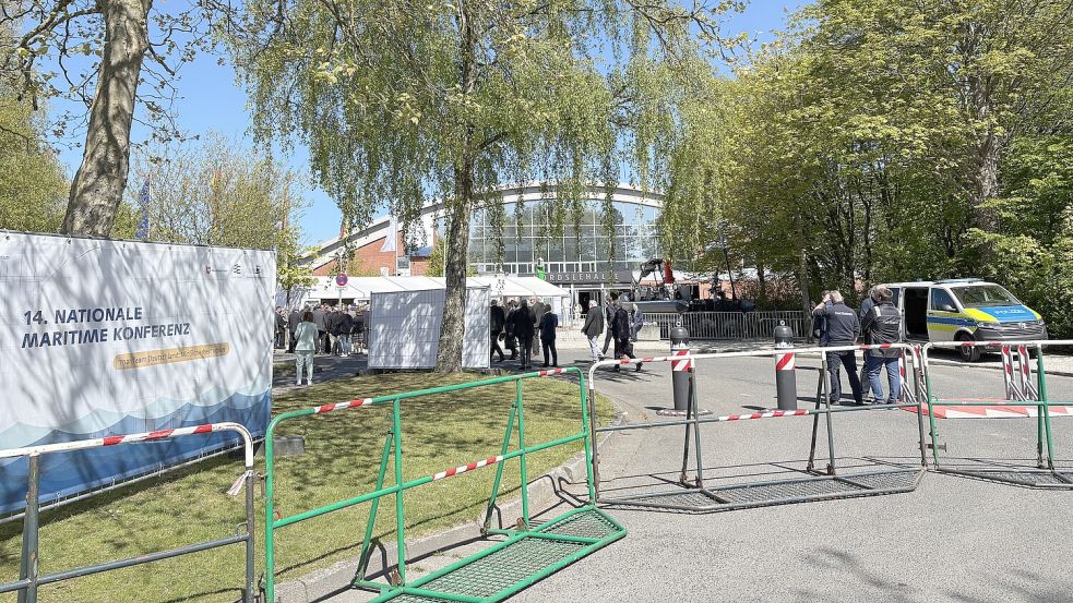 Am Mittwoch und Donnerstag, 29. und 30. April 2026, findet in Emden die Maritime Konferenz statt. Unter den Gästen ist auch Bundeskanzler Friedrich Merz (CDU). Foto: Mona Hanssen